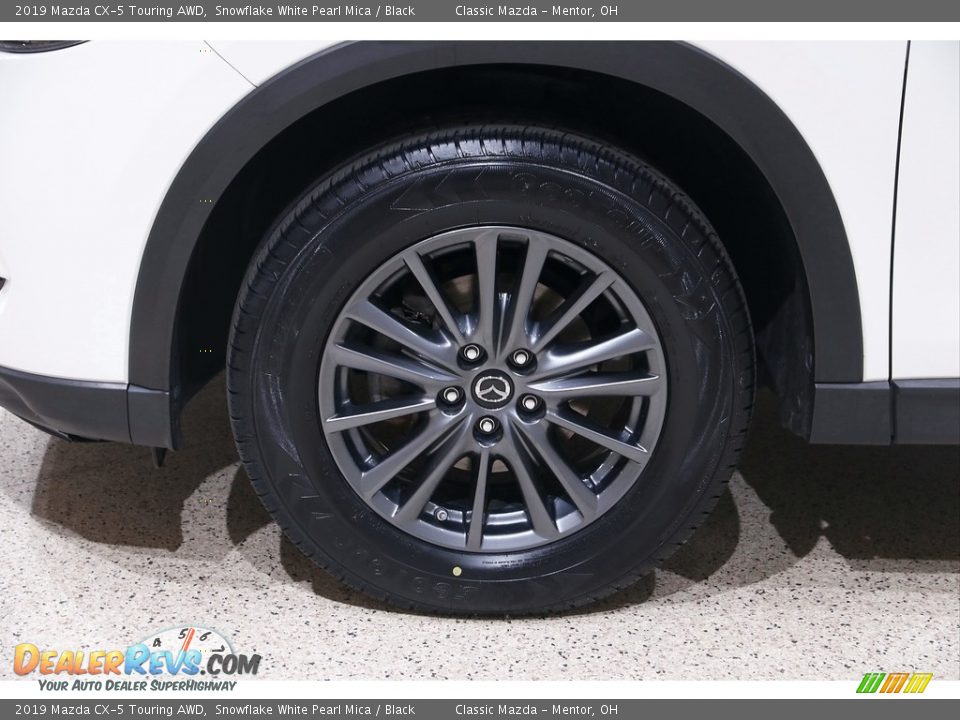 2019 Mazda CX-5 Touring AWD Snowflake White Pearl Mica / Black Photo #20