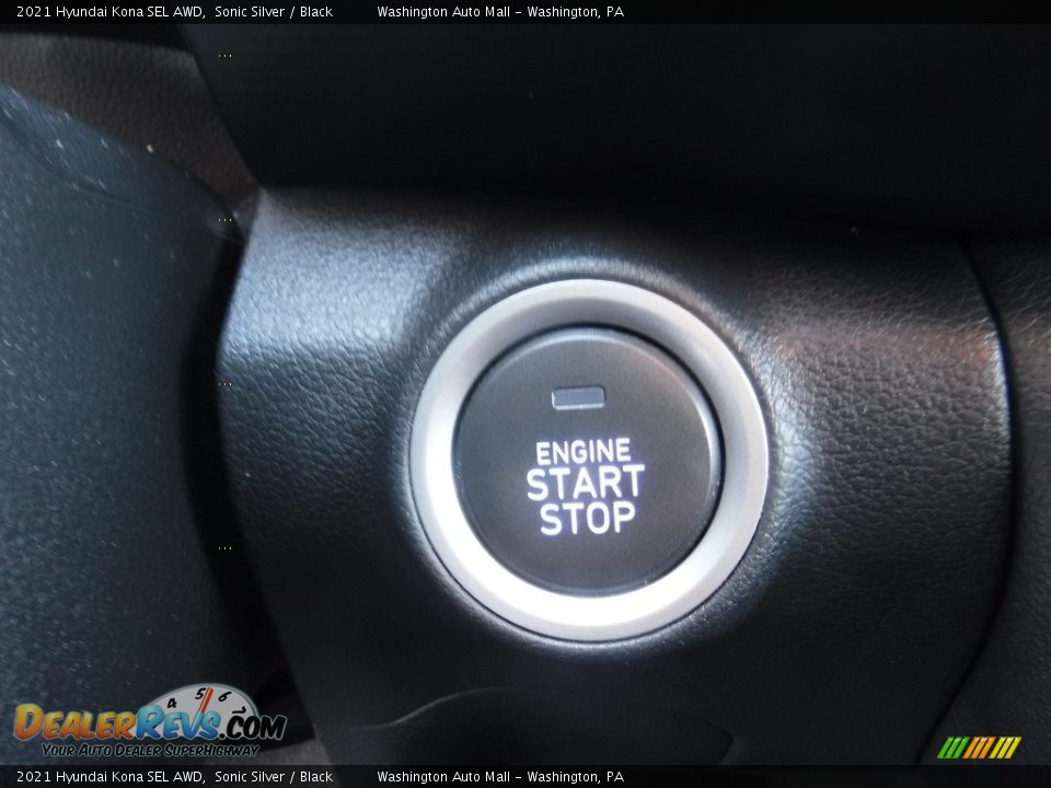 2021 Hyundai Kona SEL AWD Sonic Silver / Black Photo #19