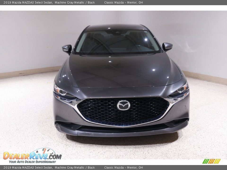 2019 Mazda MAZDA3 Select Sedan Machine Gray Metallic / Black Photo #2