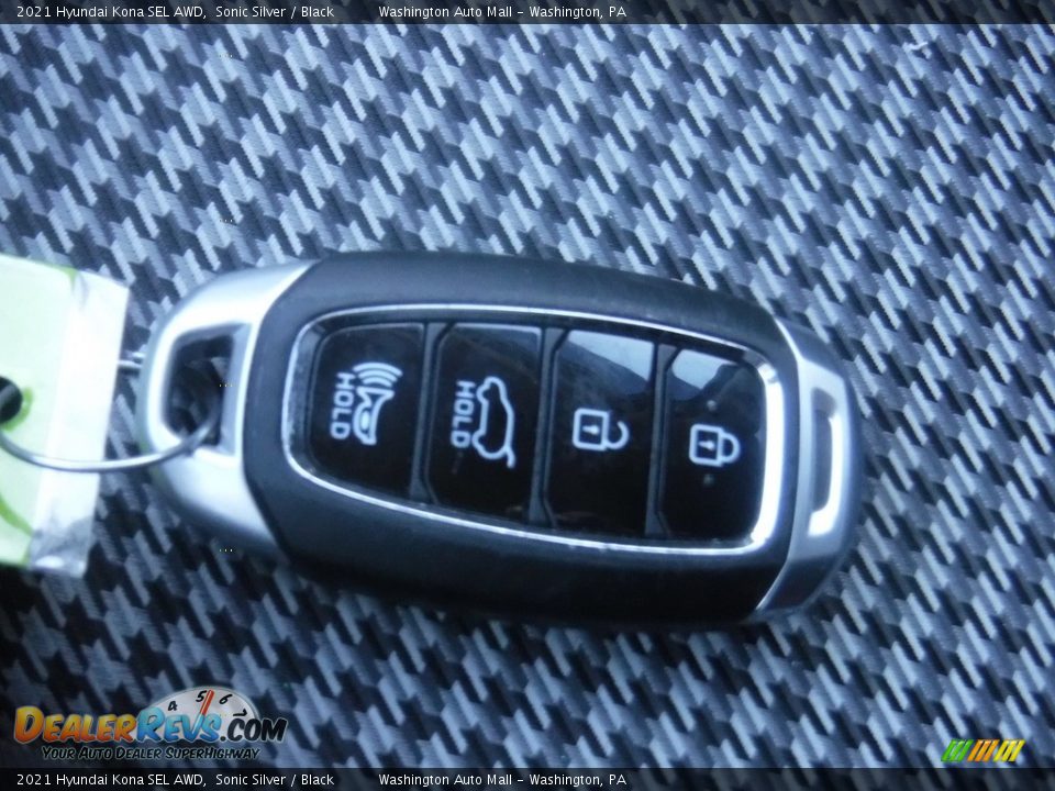 2021 Hyundai Kona SEL AWD Sonic Silver / Black Photo #31