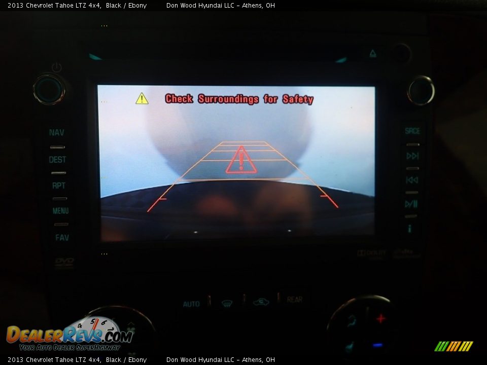 2013 Chevrolet Tahoe LTZ 4x4 Black / Ebony Photo #4