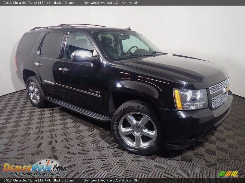 2013 Chevrolet Tahoe LTZ 4x4 Black / Ebony Photo #5