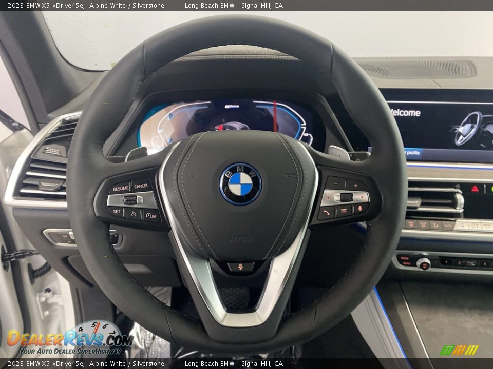 2023 BMW X5 xDrive45e Steering Wheel Photo #14