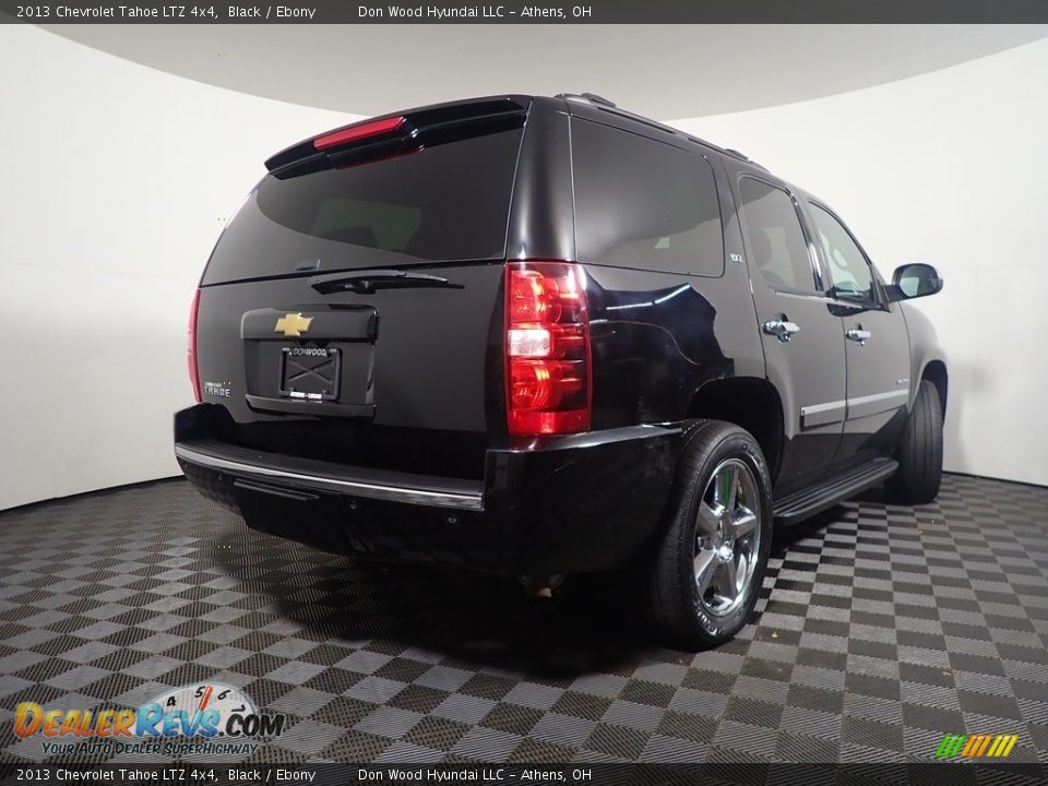 2013 Chevrolet Tahoe LTZ 4x4 Black / Ebony Photo #19