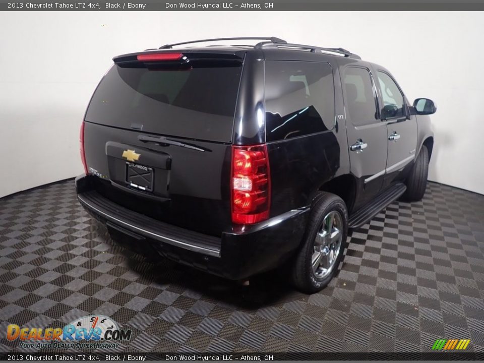 2013 Chevrolet Tahoe LTZ 4x4 Black / Ebony Photo #20
