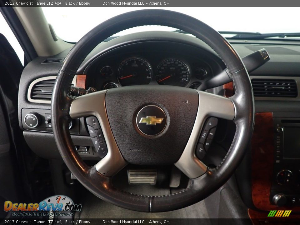 2013 Chevrolet Tahoe LTZ 4x4 Black / Ebony Photo #28