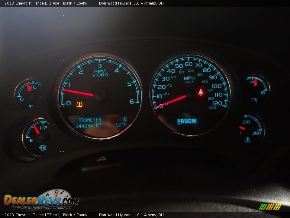 2013 Chevrolet Tahoe LTZ 4x4 Black / Ebony Photo #29
