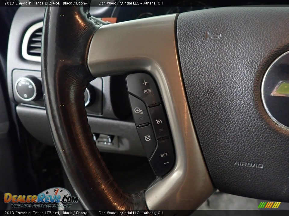 2013 Chevrolet Tahoe LTZ 4x4 Black / Ebony Photo #30