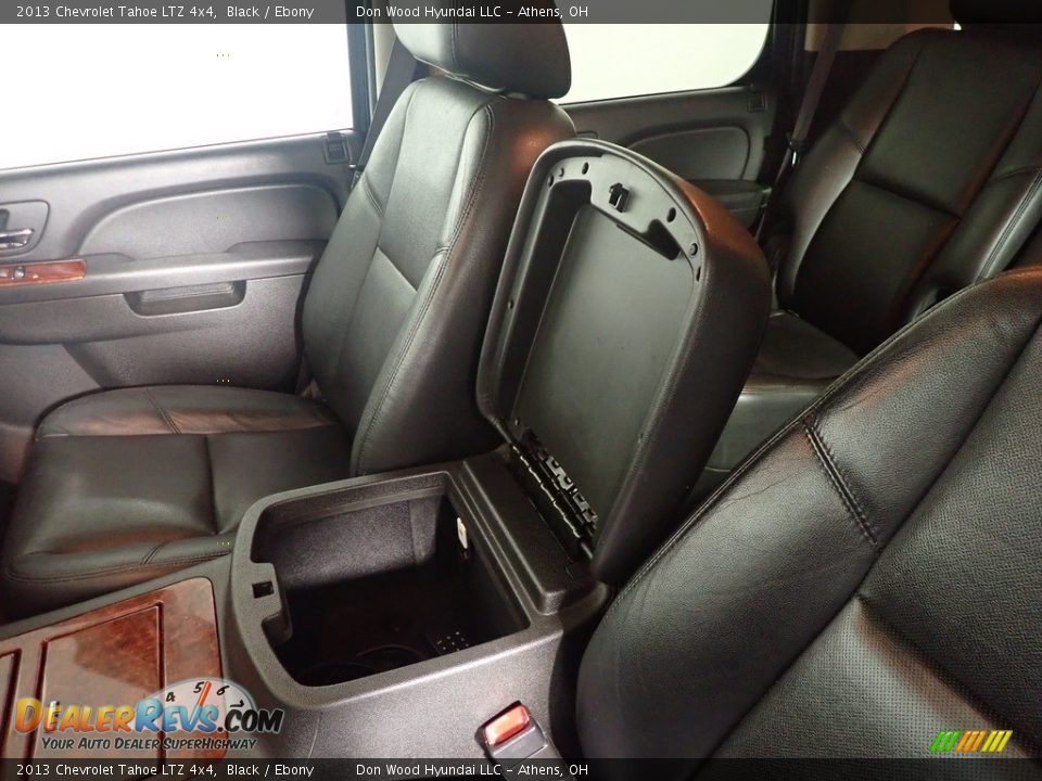 2013 Chevrolet Tahoe LTZ 4x4 Black / Ebony Photo #34