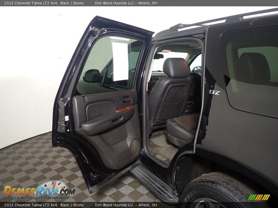 2013 Chevrolet Tahoe LTZ 4x4 Black / Ebony Photo #35