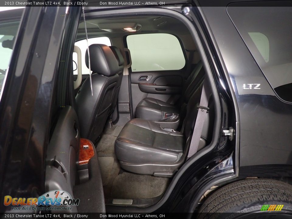2013 Chevrolet Tahoe LTZ 4x4 Black / Ebony Photo #36
