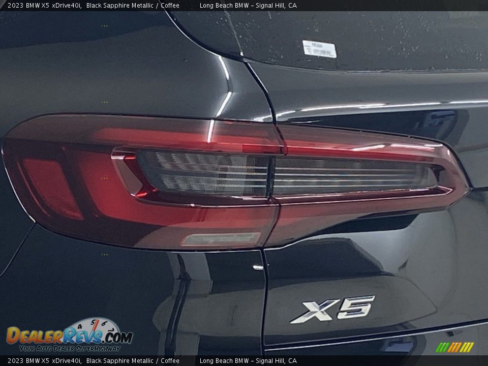 2023 BMW X5 xDrive40i Black Sapphire Metallic / Coffee Photo #6