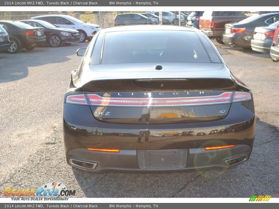 2014 Lincoln MKZ FWD Tuxedo Black / Charcoal Black Photo #4