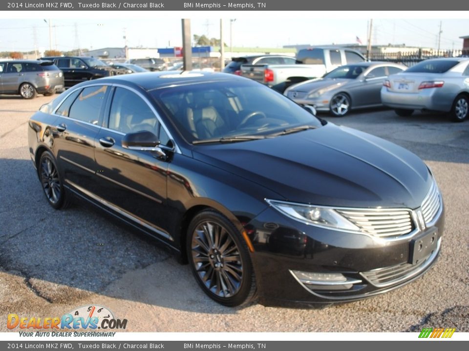 2014 Lincoln MKZ FWD Tuxedo Black / Charcoal Black Photo #7