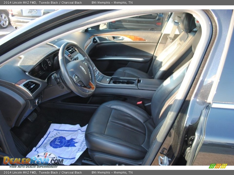 2014 Lincoln MKZ FWD Tuxedo Black / Charcoal Black Photo #11