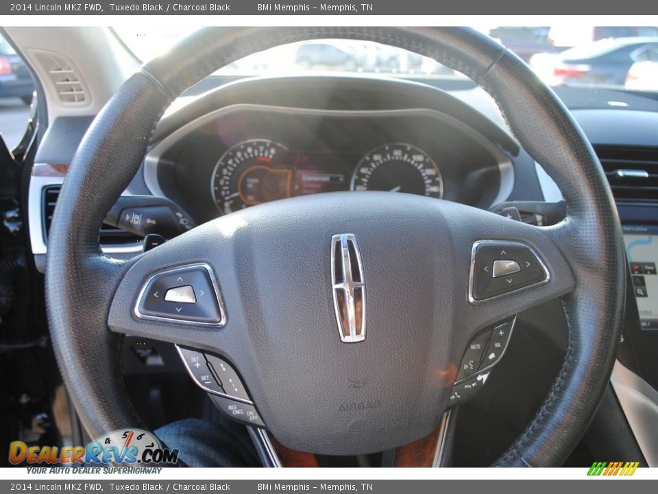 2014 Lincoln MKZ FWD Tuxedo Black / Charcoal Black Photo #16