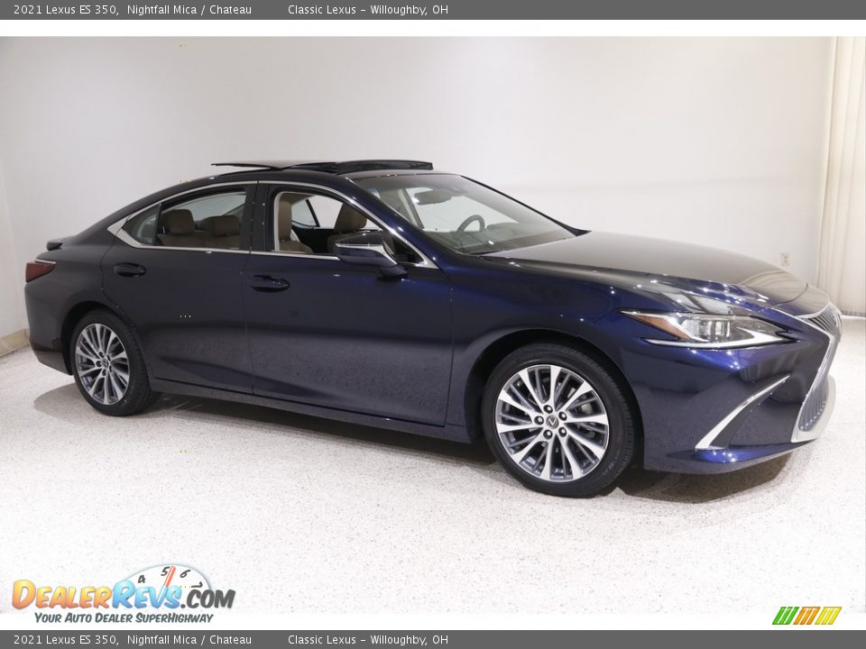 2021 Lexus ES 350 Nightfall Mica / Chateau Photo #1