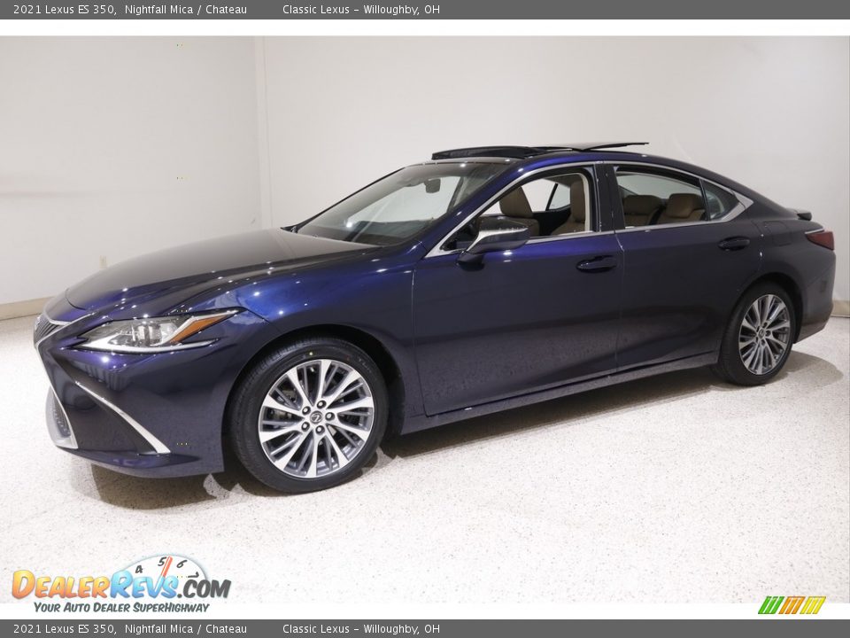 2021 Lexus ES 350 Nightfall Mica / Chateau Photo #3