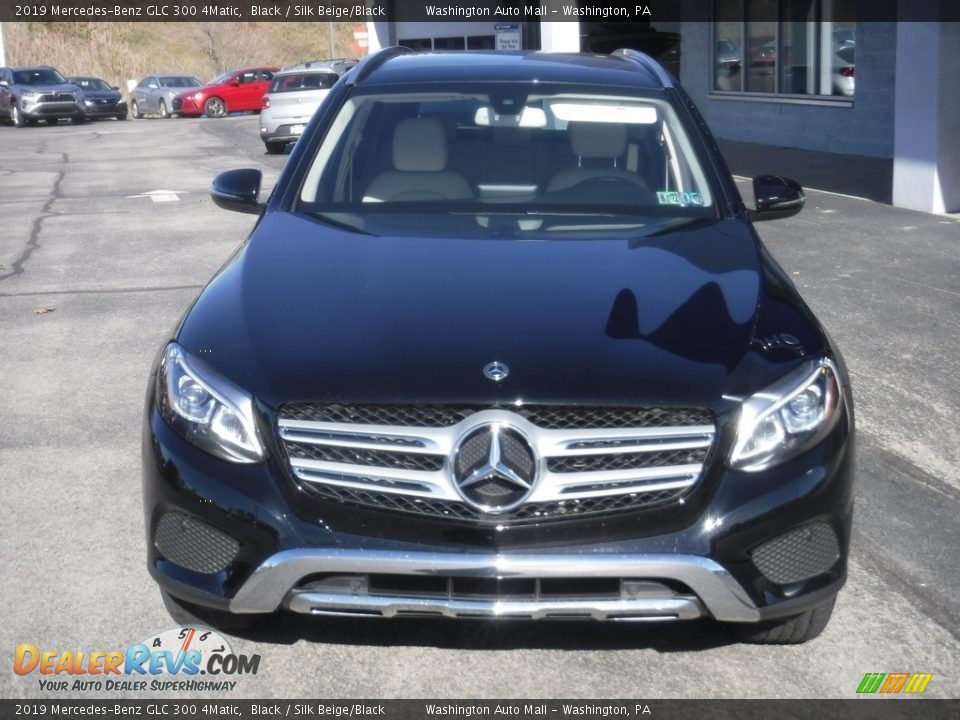 2019 Mercedes-Benz GLC 300 4Matic Black / Silk Beige/Black Photo #5