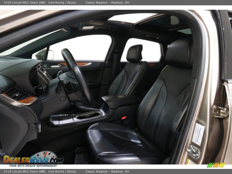 Front Seat of 2018 Lincoln MKC Select AWD Photo #6