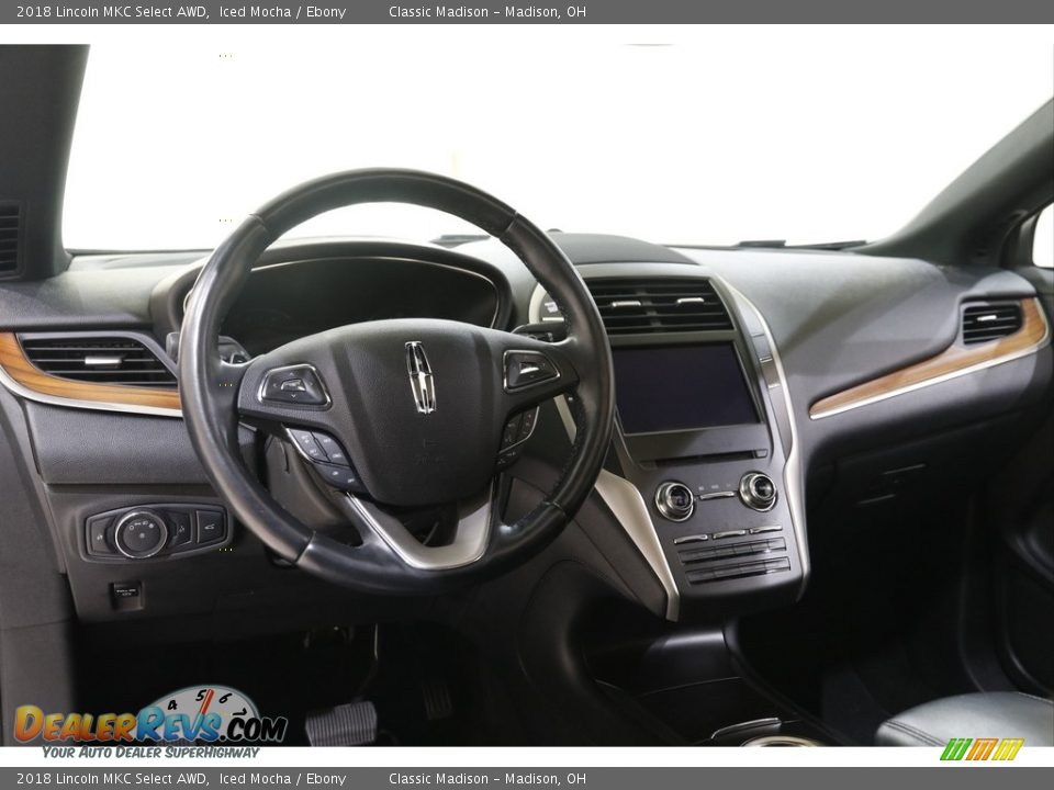 Dashboard of 2018 Lincoln MKC Select AWD Photo #7