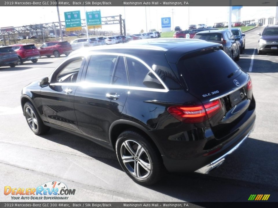 2019 Mercedes-Benz GLC 300 4Matic Black / Silk Beige/Black Photo #8