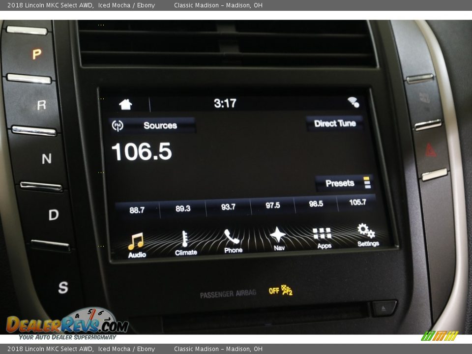 Controls of 2018 Lincoln MKC Select AWD Photo #11