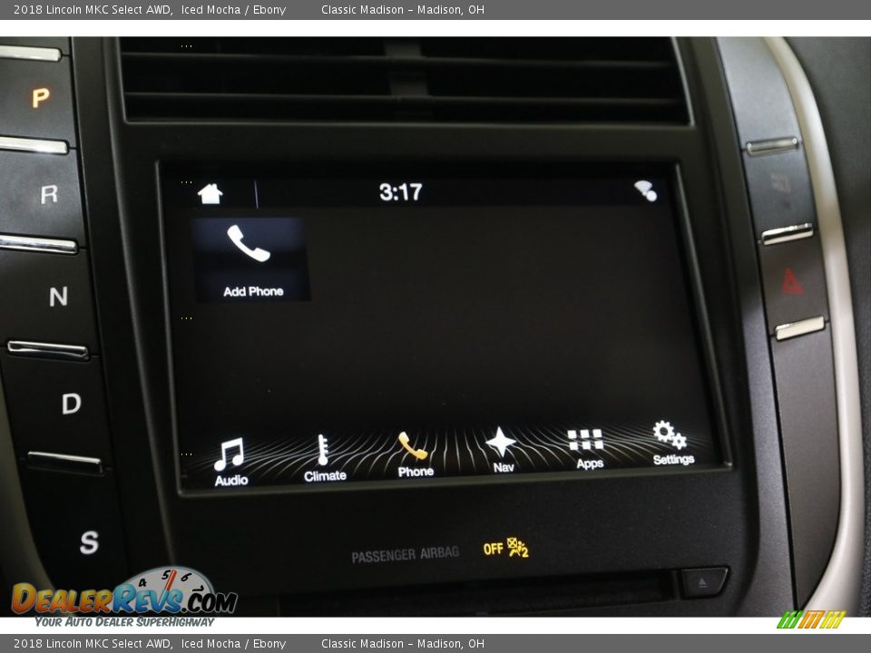 Controls of 2018 Lincoln MKC Select AWD Photo #13