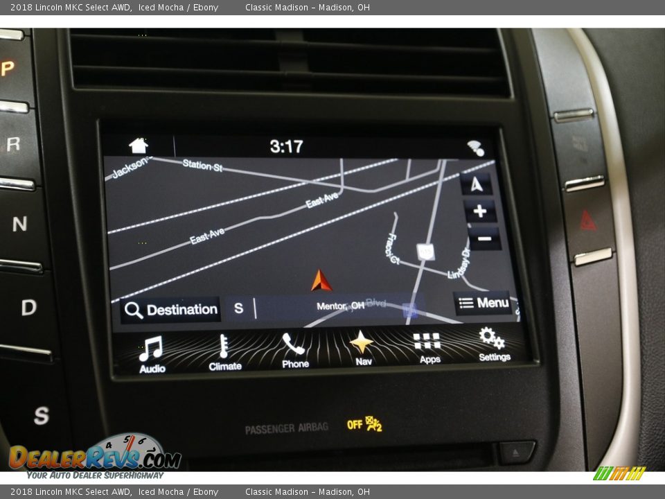 Navigation of 2018 Lincoln MKC Select AWD Photo #14