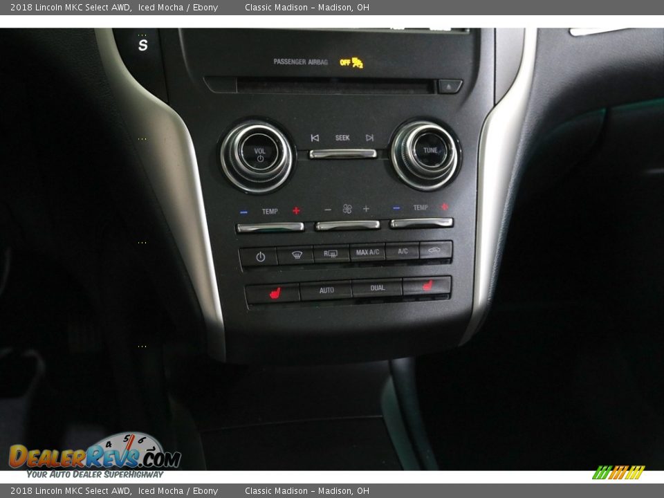 Controls of 2018 Lincoln MKC Select AWD Photo #16