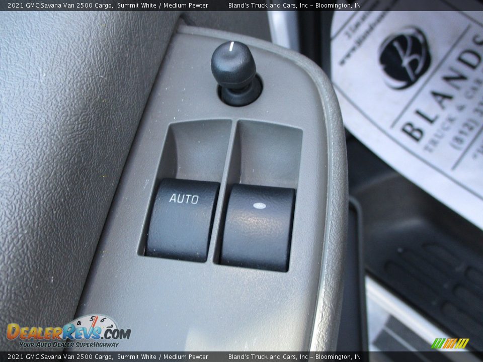 2021 GMC Savana Van 2500 Cargo Summit White / Medium Pewter Photo #9