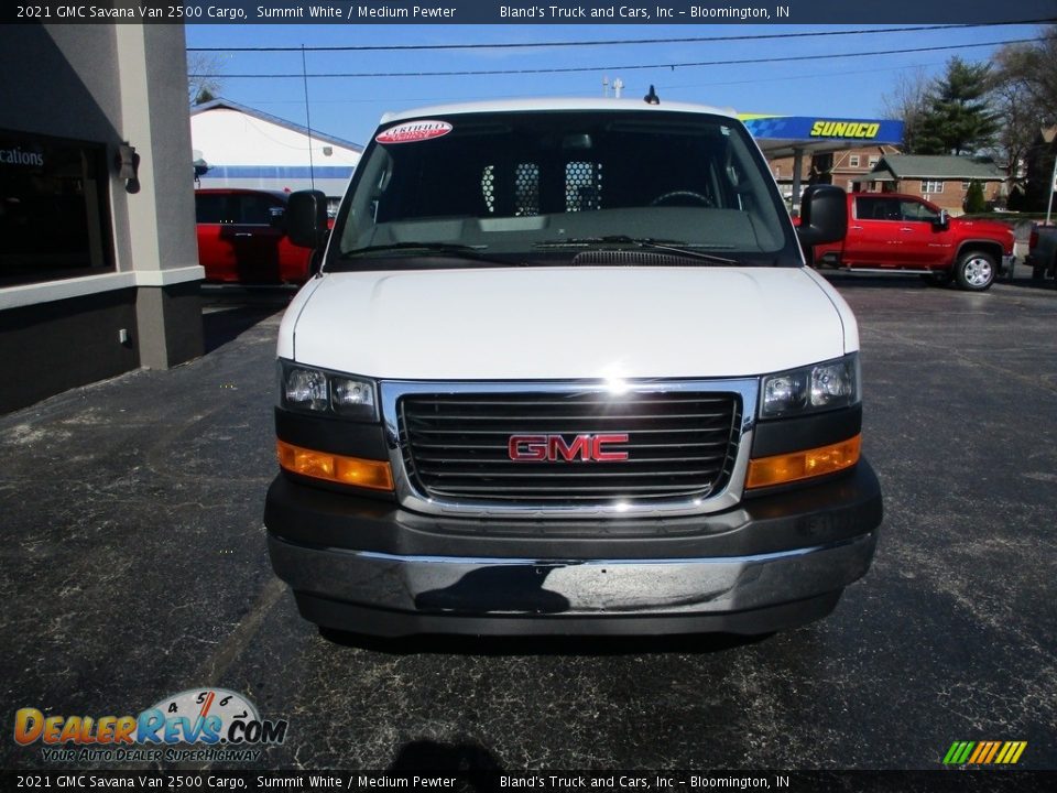 2021 GMC Savana Van 2500 Cargo Summit White / Medium Pewter Photo #20