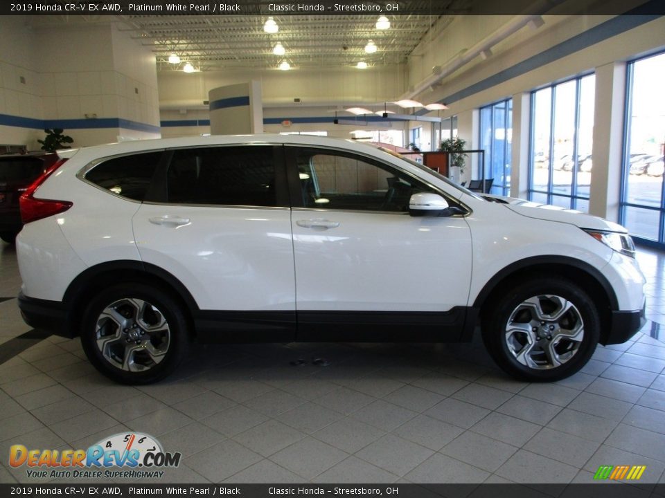 2019 Honda CR-V EX AWD Platinum White Pearl / Black Photo #4