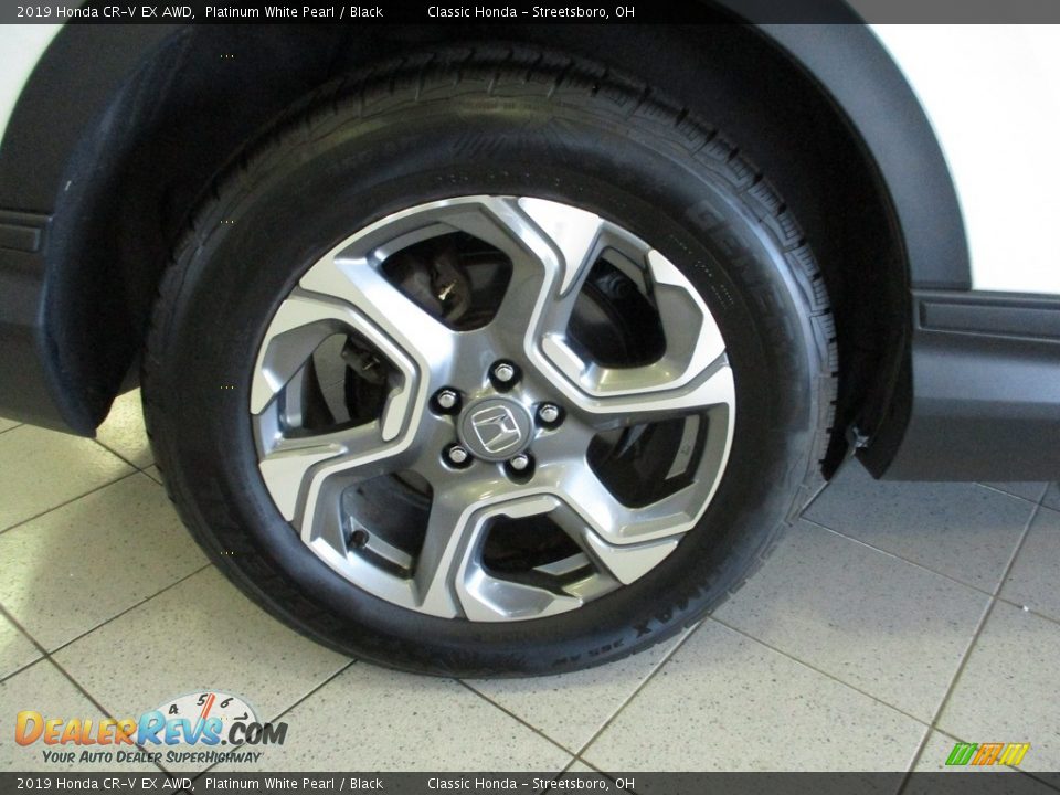 2019 Honda CR-V EX AWD Platinum White Pearl / Black Photo #6