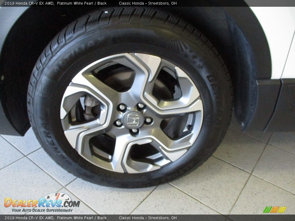 2019 Honda CR-V EX AWD Platinum White Pearl / Black Photo #12