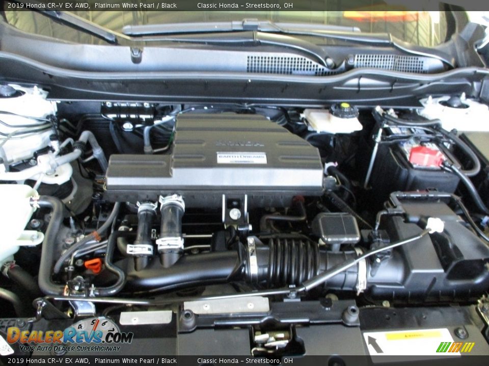 2019 Honda CR-V EX AWD Platinum White Pearl / Black Photo #13