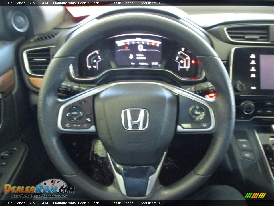 2019 Honda CR-V EX AWD Platinum White Pearl / Black Photo #30
