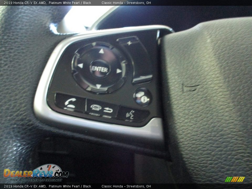 2019 Honda CR-V EX AWD Platinum White Pearl / Black Photo #31