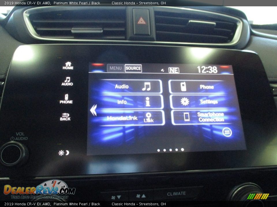 2019 Honda CR-V EX AWD Platinum White Pearl / Black Photo #36