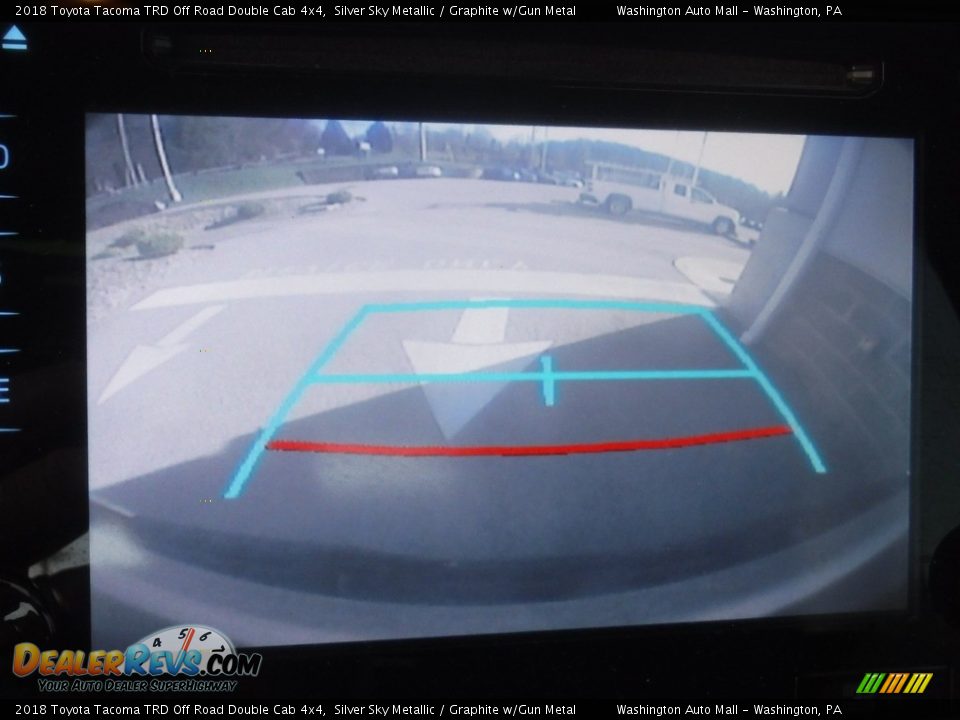 2018 Toyota Tacoma TRD Off Road Double Cab 4x4 Silver Sky Metallic / Graphite w/Gun Metal Photo #6