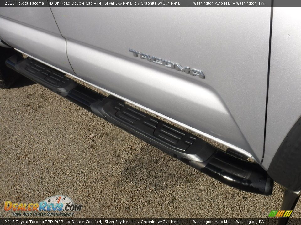 2018 Toyota Tacoma TRD Off Road Double Cab 4x4 Silver Sky Metallic / Graphite w/Gun Metal Photo #14