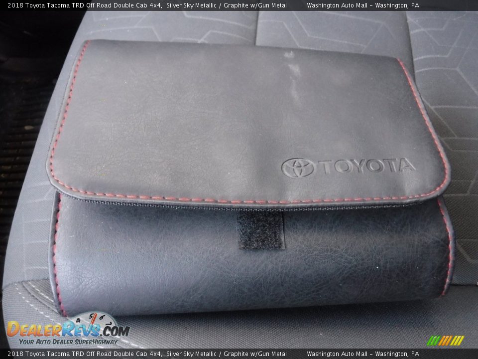 2018 Toyota Tacoma TRD Off Road Double Cab 4x4 Silver Sky Metallic / Graphite w/Gun Metal Photo #28