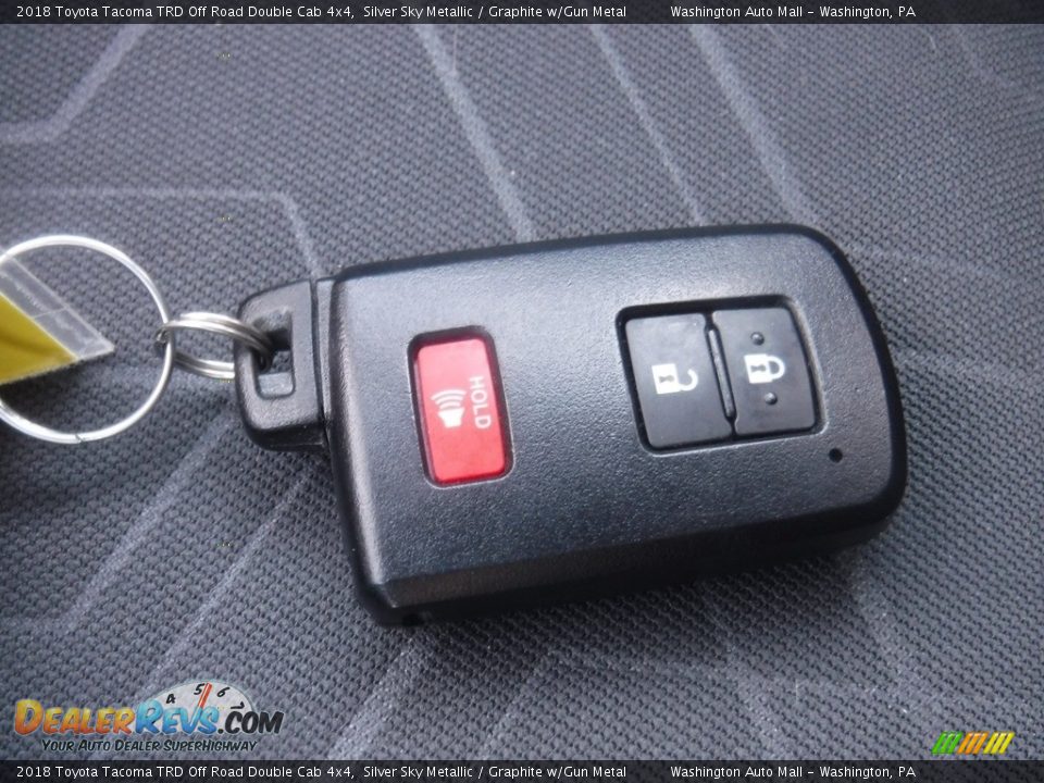 2018 Toyota Tacoma TRD Off Road Double Cab 4x4 Silver Sky Metallic / Graphite w/Gun Metal Photo #29