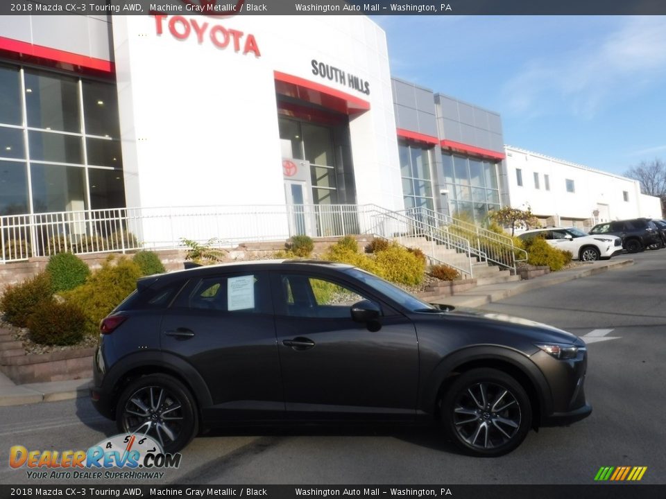 2018 Mazda CX-3 Touring AWD Machine Gray Metallic / Black Photo #2