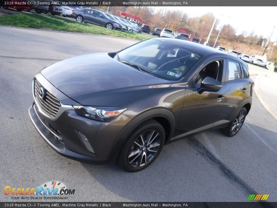 2018 Mazda CX-3 Touring AWD Machine Gray Metallic / Black Photo #10