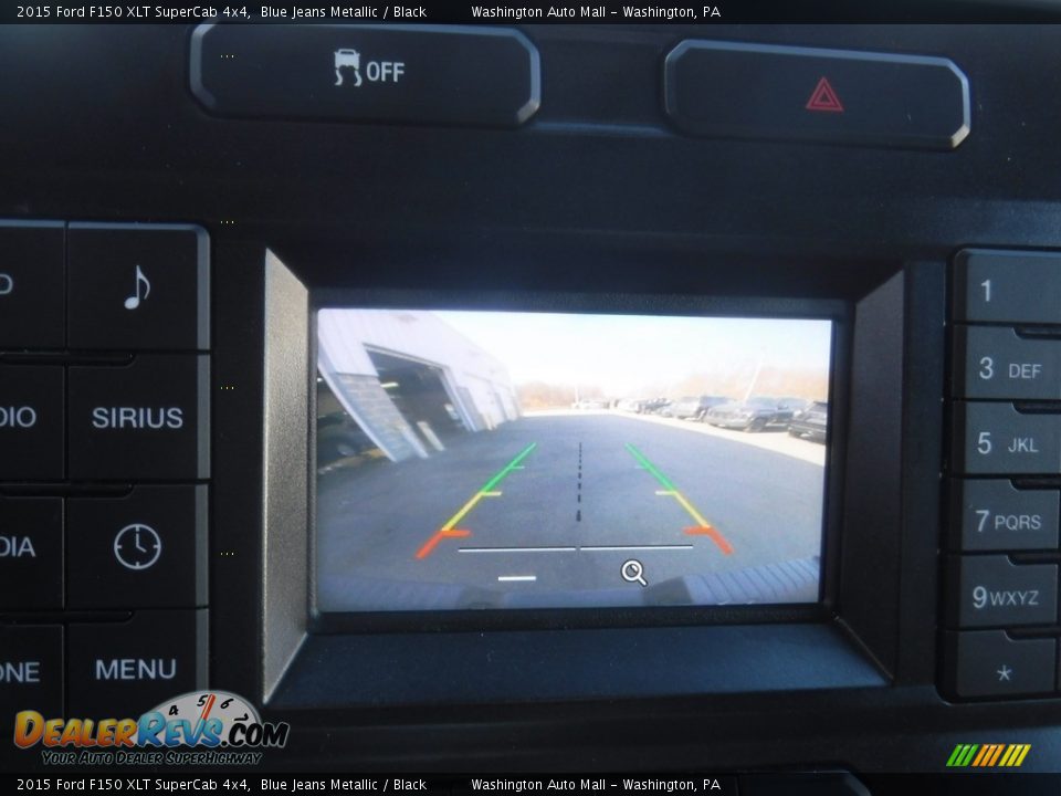 2015 Ford F150 XLT SuperCab 4x4 Blue Jeans Metallic / Black Photo #5