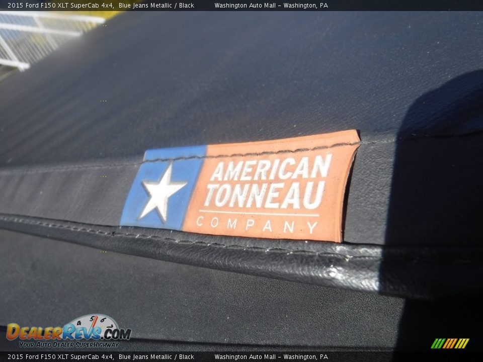 2015 Ford F150 XLT SuperCab 4x4 Blue Jeans Metallic / Black Photo #20