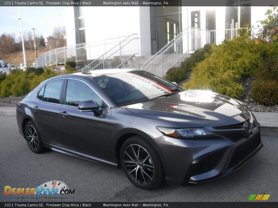 2021 Toyota Camry SE Predawn Gray Mica / Black Photo #1