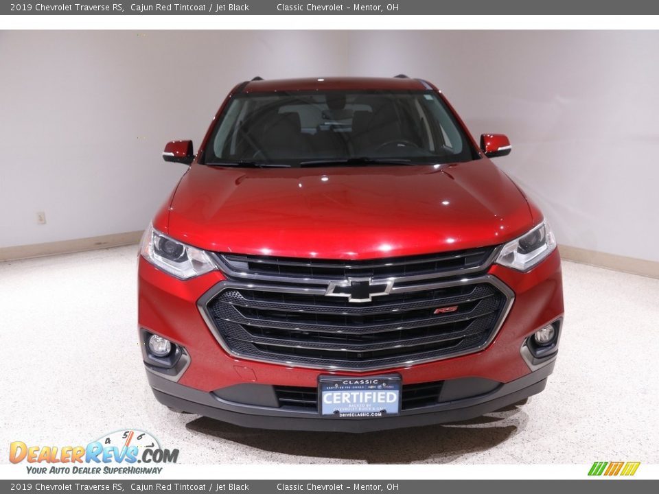 2019 Chevrolet Traverse RS Cajun Red Tintcoat / Jet Black Photo #2