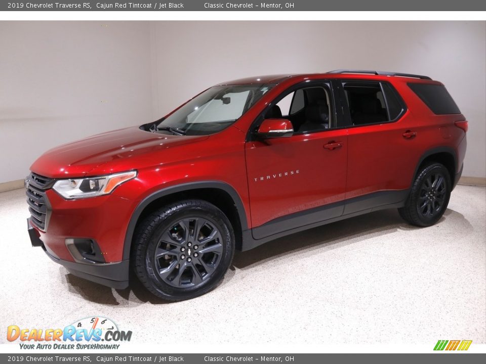 2019 Chevrolet Traverse RS Cajun Red Tintcoat / Jet Black Photo #3